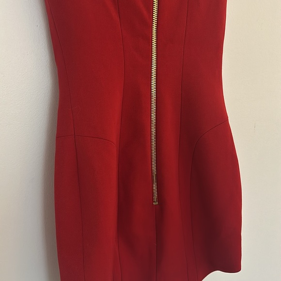 Balmain Red Mini Dress - Picture 10 of 15